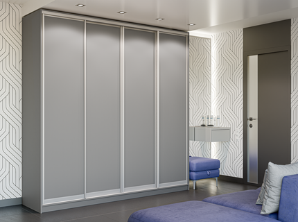 Шкаф-купе Мираж-10 (240 &times; 45 &times; 240 см, серый) m-shk-mr10-24-45-sr фото