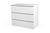 Комод SleekLine 3ШУХ (нимфея альба, 90x43x80 см) IMI lkmd-nrd-nmf-lb фото