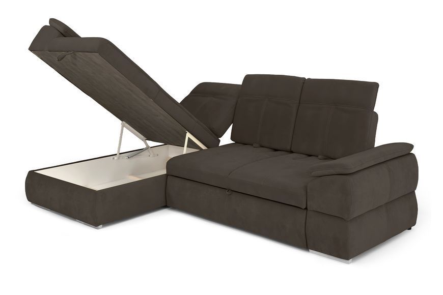 Угловой диван Денвер 2 (285 &times; 195 см, коричневый) IMI Premium kdnv2-pl-4-l фото