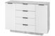 Комод Kelrix (128 &times; 43 &times; 91,5 см, бетон і білий) ph-kmd-k6-bt-bl фото