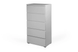 Комод SleekLine-2 5ШУХ (сіра мишка, 70x43x131 см) IMI lkmd-nrd2-sr-stp фото 1
