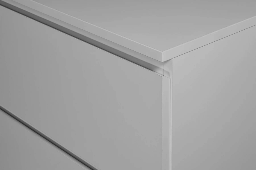 Комод SleekLine-2 5ШУХ (сіра мишка, 70x43x131 см) IMI lkmd-nrd2-sr-stp фото