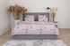 Комплект постільної білизни Юнона-11 (євро, ранфорс, наволочки: 50х70 см 2 шт та 70х70 см 2 шт, червоні квіти) IMI m-ps-rnf-nn-11-vr-ch-kv фото 2