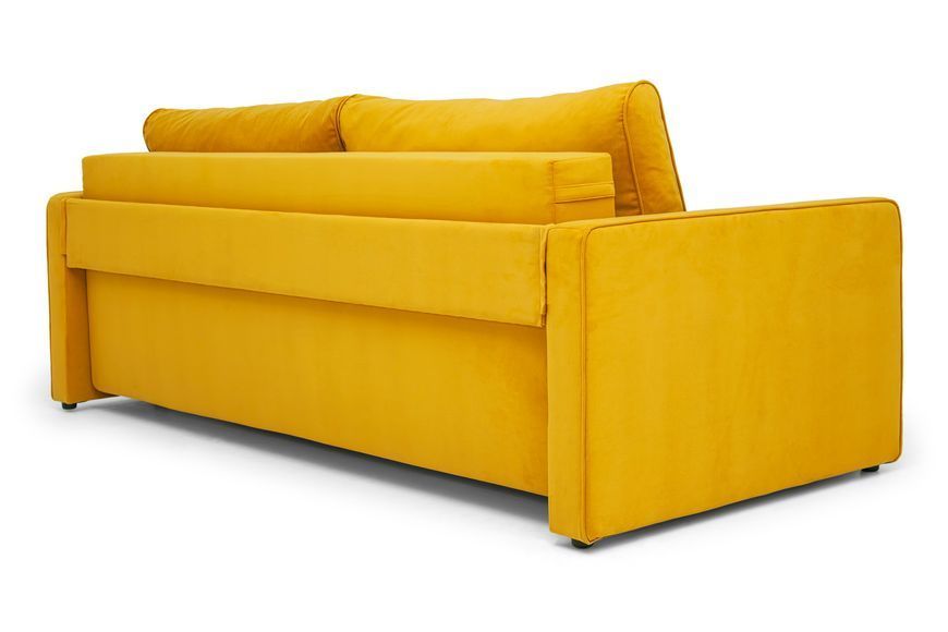 Диван Palermo (106 &times; 222 см, жовтий з коричневим) IMI Premium mpr-d-plrm-ll-45-12 фото