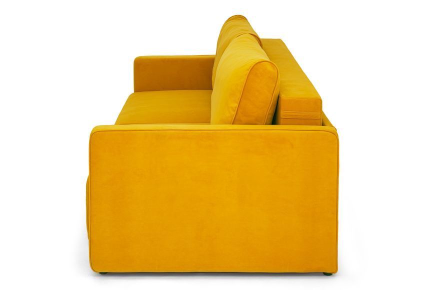 Диван Palermo (106 &times; 222 см, жовтий з коричневим) IMI Premium mpr-d-plrm-ll-45-12 фото
