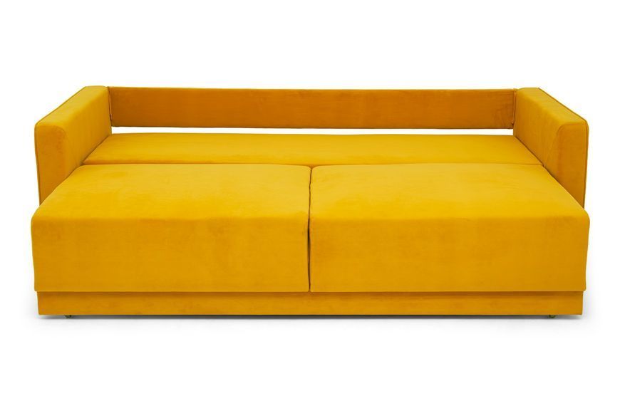 Диван Palermo (106 &times; 222 см, жовтий з коричневим) IMI Premium mpr-d-plrm-ll-45-12 фото