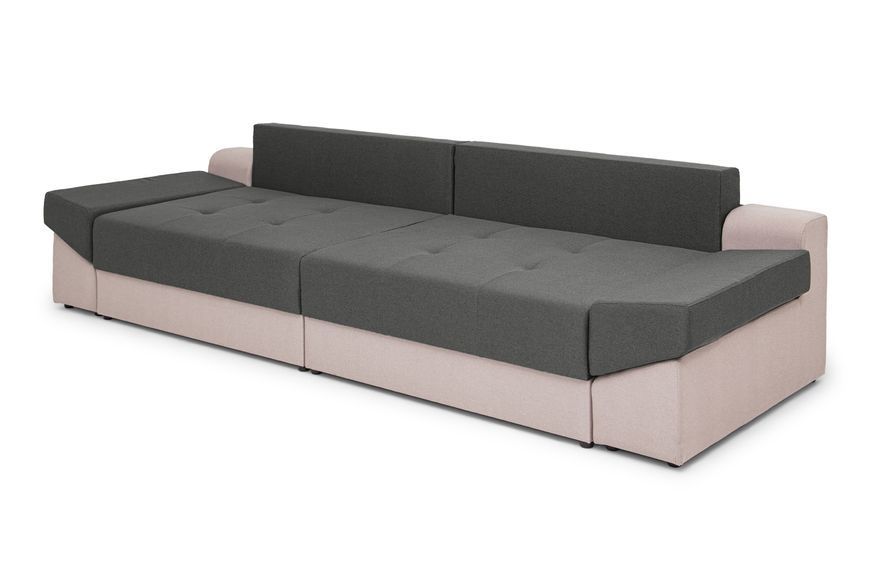 Диван Grande (114 &times; 308 см, сірий з бежевим) IMI Premium mpr-d-grnd-bgm-35-33 фото