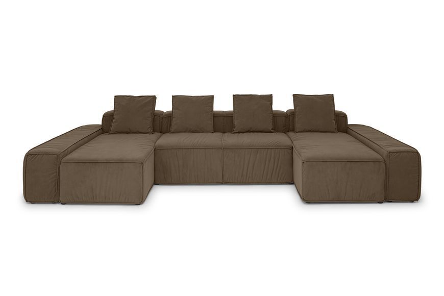 Кутовий диван Abel П (186 х 393 см, коричневий) IMI Premium mpr-kd-bl-p-ll-12 фото