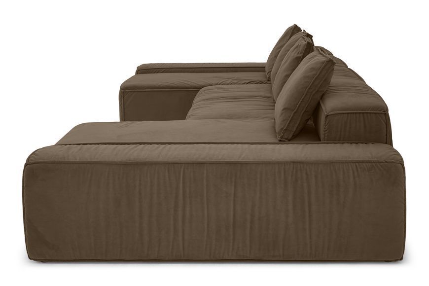 Кутовий диван Abel П (186 х 393 см, коричневий) IMI Premium mpr-kd-bl-p-ll-12 фото