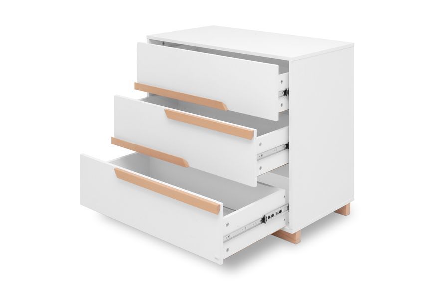 Комод Утро-2 (90 &times; 49 &times; 78,7 см, бело-буковый) vr-kmd-stl-900-bl-bkv фото