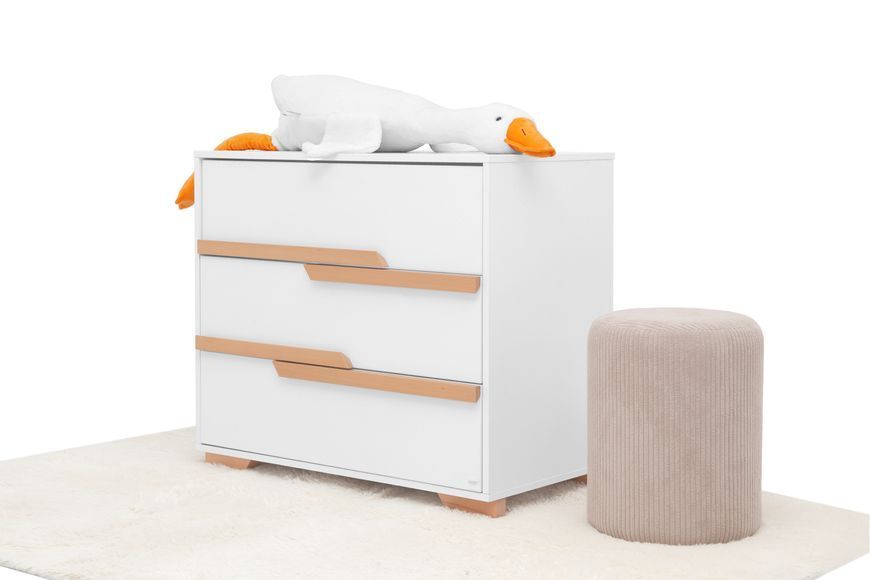 Комод Утро-2 (90 &times; 49 &times; 78,7 см, бело-буковый) vr-kmd-stl-900-bl-bkv фото
