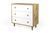 Комод UrbanOak-1 3ШУХ (дуб аппалачи и нимфея альба, 80x39x77 см) IMI lkmd-hg1-db-ppl-nmf-lb фото