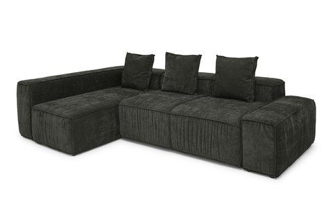 Кутовий диван Abel (186 х 320 см, темно-сірий) IMI Premium mpr-kd-bl-shrlt-98 фото