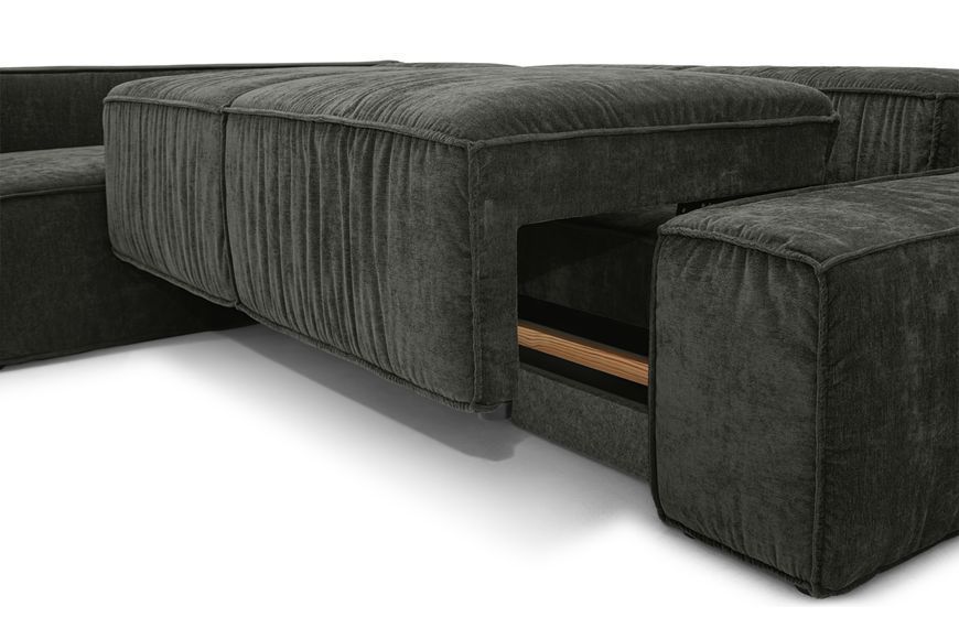 Угловой диван Abel (186 х 320 см, тёмно-серый) IMI Premium mpr-kd-bl-shrlt-98 фото