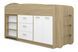 Кровать-чердак Classo (83,2 &times; 209,2 &times; 115 см, сонома + белый) ph-ld-pls-snm-bl фото 1