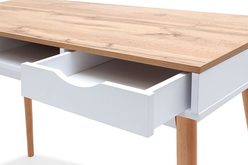 Стол письменный ContempoDesk-2 (нимфея альба и дуб аппалачи, 120х48х82 см) IMI lstl-skn2-db-ppl-nmf фото