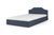 Ліжко Моніка (160 &times; 200 см, ламелі, матрац, ніша, джинс) lmnk160x200jns фото