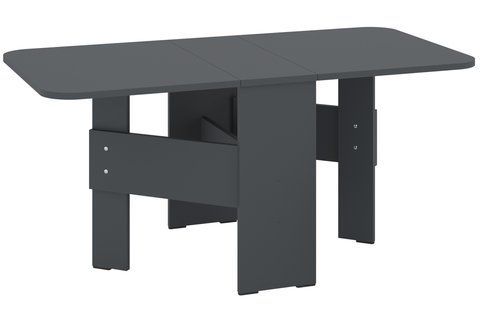 Стіл розкладний журнальний Zirex (20 &times; 60 &times; 48 см, антрацит) ph-grn-stl-kvdr-ntrc фото