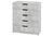 Комод Varnex (80 &times; 38 &times; 90 см, бетон) ph-kmd-k5-ek-bt фото