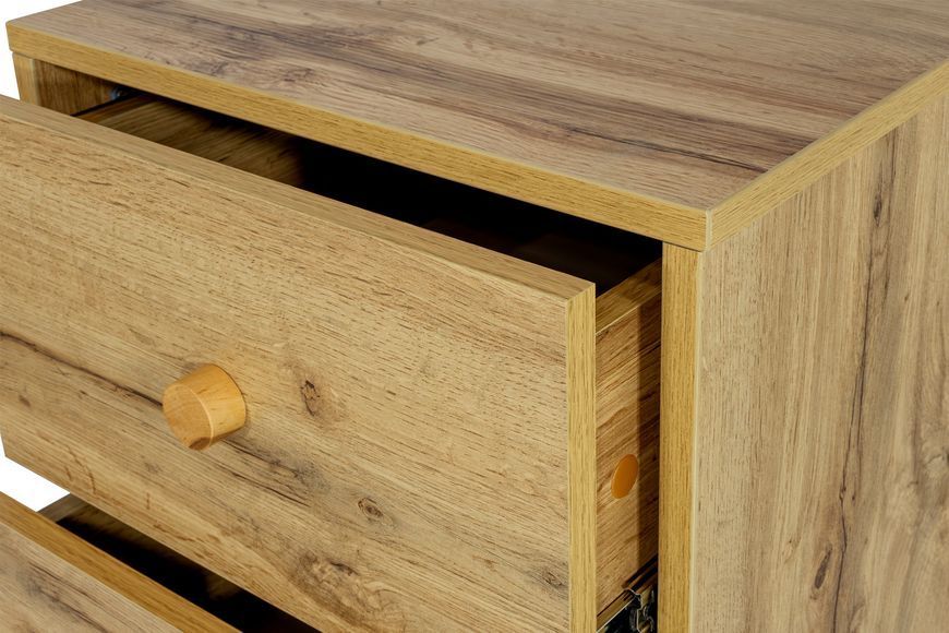 Комод UrbanOak-3 5ШУХ (дуб аппалачі, 40x39x118 см) IMI lkmd-hg3-db-ppl фото