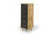 Комод UrbanOak-3 5ШУХ (дуб аппалачі і антрацит, 40x39x118 см) IMI lkmd-hg3-db-ppl-ntr фото 1